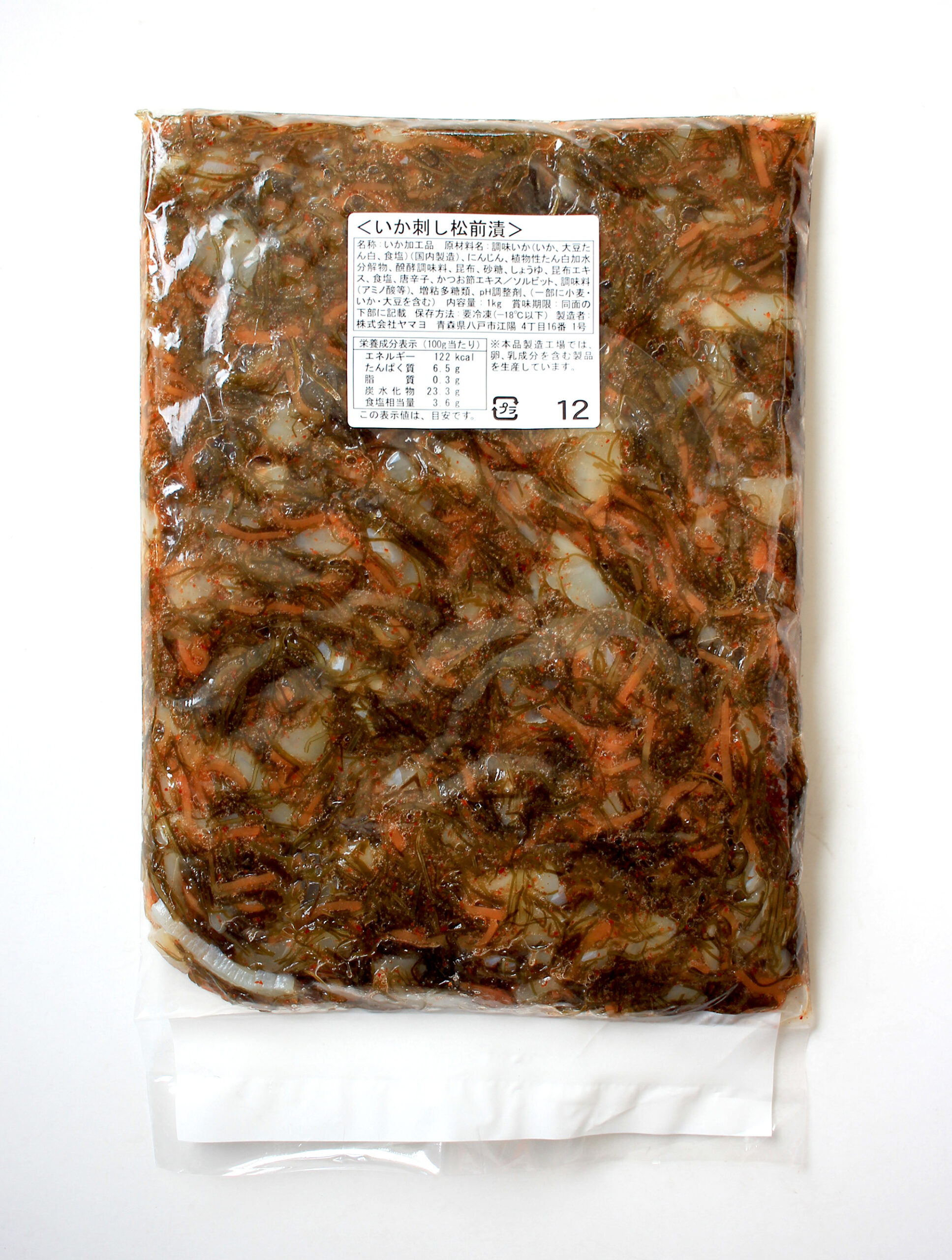 いか刺し松前漬1kg